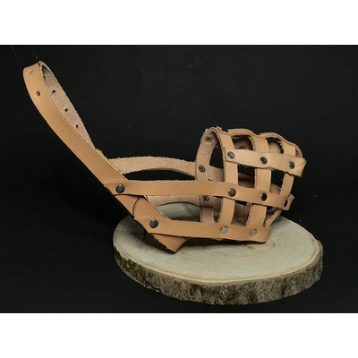Palkar kožený náhubok pre psov veľ. 2 24 cm x 7 cm