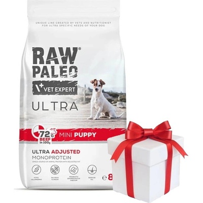 Vetexpert Raw Paleo Ultra Beef Puppy Mini 8 kg