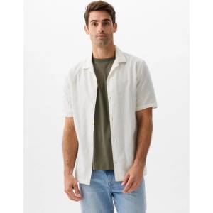 GAP Риза от лленобленда GAP GAP | Byal | МЪЖЕ | XS
