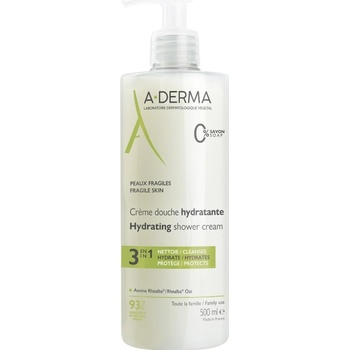 A-Derma Hydra-Protective hydratační sprchový gel 500 ml