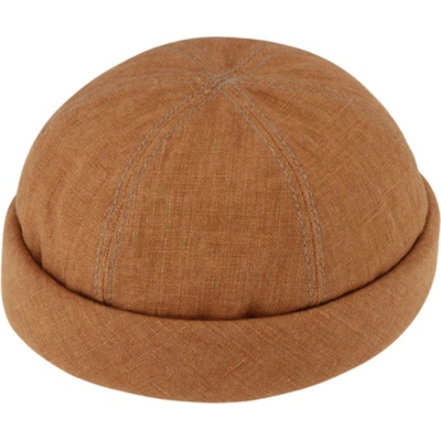 Fiebig Headwear since 1903 Lněná Docker skořicová 8821108