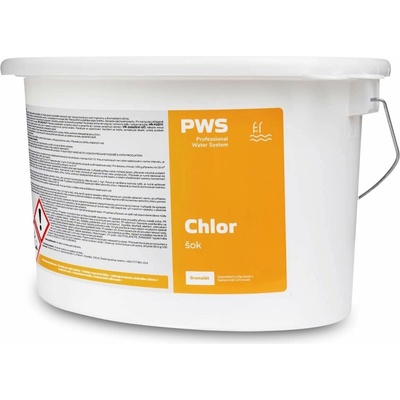 PWS Chlor šok - organický granulát 5 kg