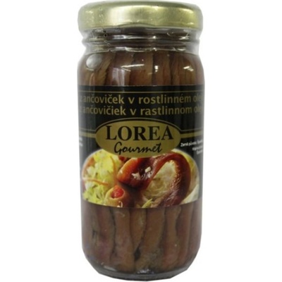 Lorem Gourmet Filety z ančovičiek v rastlinnom oleji 95 g