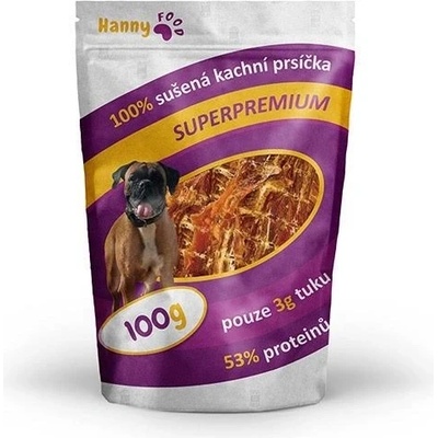 Hanny Food sušená kuřecí prsíčka 100 g