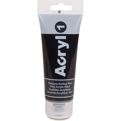 Акрилна боя PRIMO Fine Acrylic Paint, 75 ml, Black