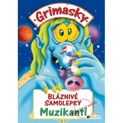 Grimasky Muzikanti Bláznivé samolepky