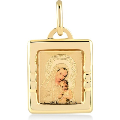 Lillian Vassago Zlatý přívěsek madonka LLV37 GP027