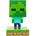 Paladone Статуетка Paladone Minecraft Zombie Icon Lamp (EDM-057528)