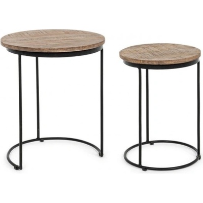 Bizzotto КОМПЛЕКТ 2 walton ХОЛНА МАСА (0746188)