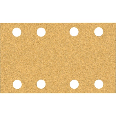 Bosch Brúsny papier EXPERT C470 s 8 otvormi pre orbitálne brúsky 80 x 133 mm, zrnitosť 60, 10 ks 2608900878