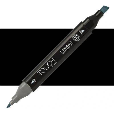 Lihová fixa TOUCH oboustranná Fine & Chisel, Black (120)