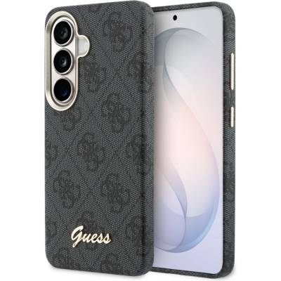 GUESS Гръб Guess за Samsung Galaxy S26, PU, 4G, Script Metal Logo, Magnetic Case, Черен