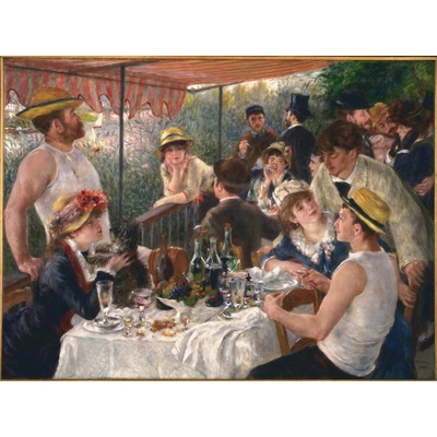 Grafika Auguste Renoir Le Déjeuner des Canotiers 1881 2000 dílků