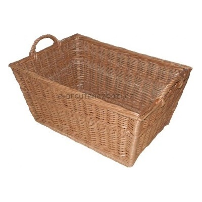 HRADIL proutěný košík na dřevo vana 55 x 30 cm – Zboží Dáma