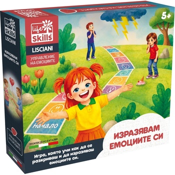Lisciani Настолна игра Изразявам емоциите си - Детска (libg112609)