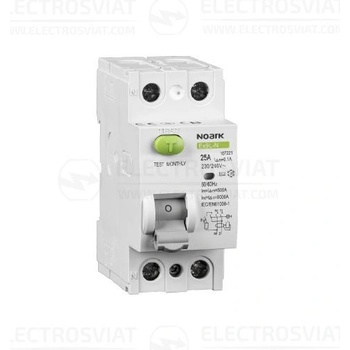 Image 1 of NOARK Electric ДЕФЕКТНОТОКОВА ЗАЩИТА 6KA, 2P, ТИП-AC, 63A AC 30MA - 108316 (108316)