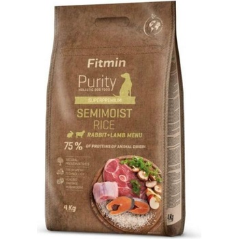 Fitmin Purity Rice Semimoist Rabbit & Lamb 4 kg