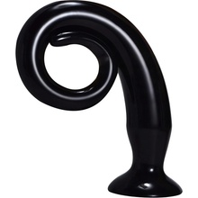 Sensual A65 Flexibilní anální dildo s přísavkou 50 cm, černá