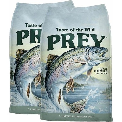 Taste of the Wild Prey Trout 2 x 11,33 kg