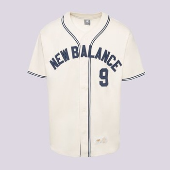 New Balance Тениска Baseball Tee Tape Trim мъжки Дрехи Тениски MT41512LIN Бял L (MT41512LIN)