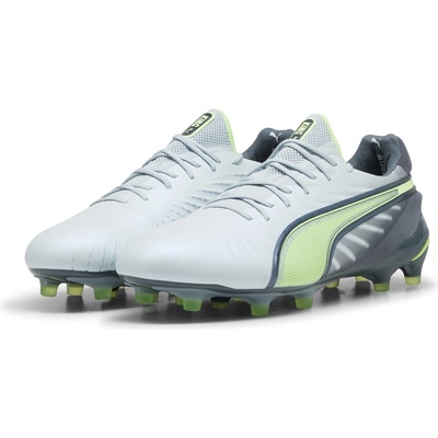 PUMA Мъжки футболни бутонки Puma King Ultimate Launch Firm Ground Football Boots Mens - Grey/Yellow