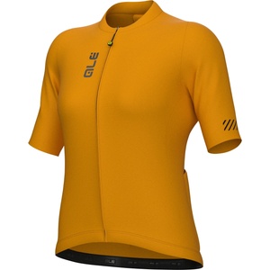 Alé Дамска фланелка с къс ръкав за колоездене Alé Women's Pragma Color Block Off Road S/S Jersey Cycling jersey - Ginger - размер XS (156-2372-0412)