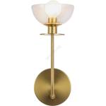 Elstead Lighting Alora Mood ALM-SYLVIA-1WB-BG-CL - Настенна лампа SYLVIA 1xE14/40W/230V златна (ED0892)