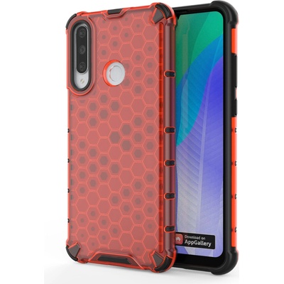Pouzdro HoneyComb Armor Case Huawei Y6p červené – Zbozi.Blesk.cz