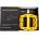 BikeSport 905, pedal body: one piece nylon; colour: yellow (am6177)