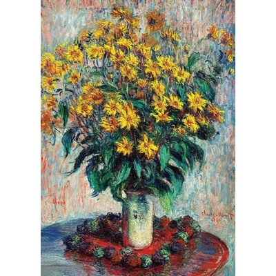Art Puzzle - Puzzle Claude Monet: Jerusalem Artichoke Flowers - 1 000 piese