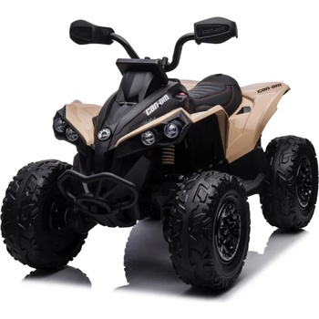 ROLLZONE CAN-AM Renegade 24V 4x4 - Детско акумулаторно ATV, Кожена седалка, EVA гуми (DK-CA002-khaki)