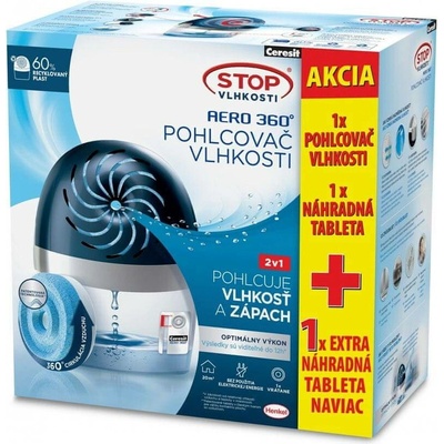 Ceresit Aero 360 Pohlcovač vlhkosti 2 x 450 g – Sleviste.cz
