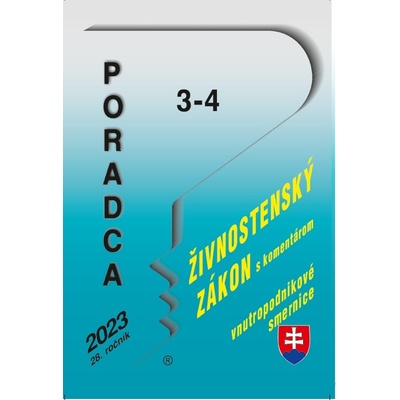 Poradca 3-4/2023 - Zákon o živnostenskom podnikaní s komentárom