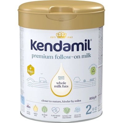 Kendamil 2 Premium HMO+ 800 g – Zboží Dáma