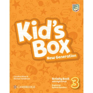 Kid's Box New Generation Level 3 Activity Book with Home Booklet and Digital Pack English for Spanish Speakers (ISBN: 9788413224848)