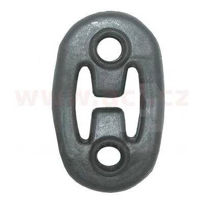 MITSUBISHI EPDM gumový závěs výfuku, rozteč děr 45 mm, tloušťka 27 mm ACI V 743-722