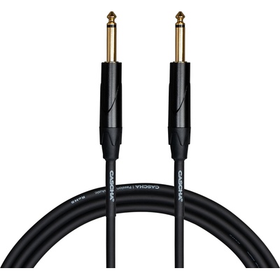 Cascha Advanced Line Guitar Cable 6 m Директен - Директен Инструментален кабел (CCA-G1BK6)