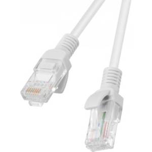 Lanberg patch cord CAT. 5E 0.25m, grey (PCU5-10CC-0025-S)