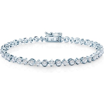 SAVICKI Гривна Eterniàle, сребърна, цирконии