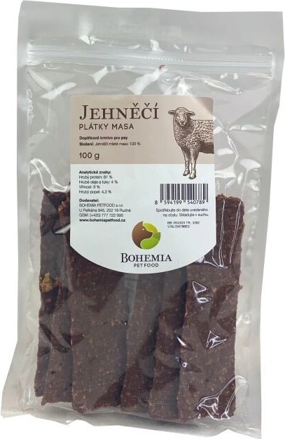 Bohemia Jahňacie plátky 100 g Bohemia Jahňacie plátky 100 g