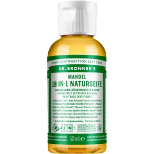 Dr. Bronner's 18in1 Натурален сапун - Бадеми - 60 мл