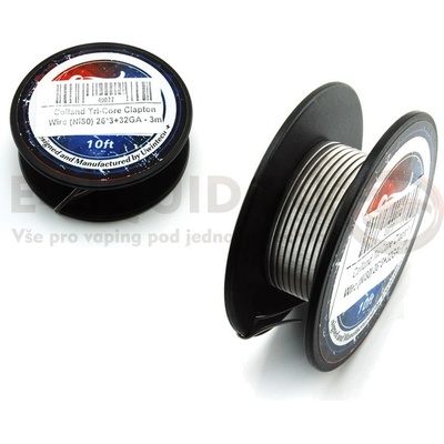Coiland Tri-Core Clapton Wire Ni80 26GA*3+32GA 3m