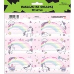 Henry London Notebook stickers - Unicorn Rainbow (12pcs)