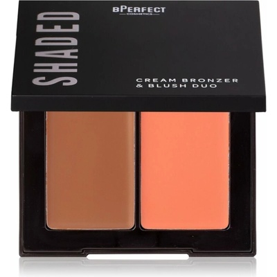 BPerfect Shaded Cream Bronzer & Blush Duo bronzer a tvářenka 01 Light 7 g