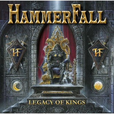 Hammerfall Legacy Of Kings Coloured Orange Vinyl LP