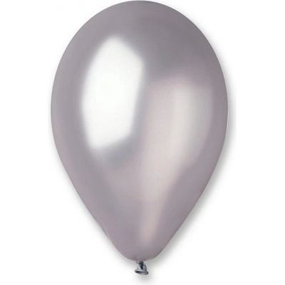 Gemar Latexové balóniky GM110 metalická strieborná 30cm
