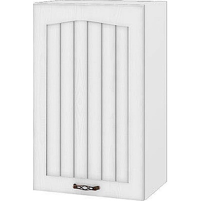 ИРИМ Горен кухненски шкаф Сити БФ-Бяло фладер-04-56 ляв 45 см