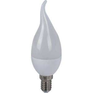 ELMARK Led ЛАМПА flame 6w e14 230v БЯЛ (99led753)