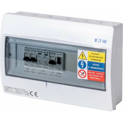 Solarmi ACZ1 osadený rozvádzač pre fotovoltaiku, ističe, chránič, 3,7kW 1f, backup