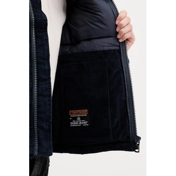 Guess Jeans Джинсово яке Guess Jeans в тъмносиньо зимен модел W5BL17 W2061 (W5BL17.W2061)